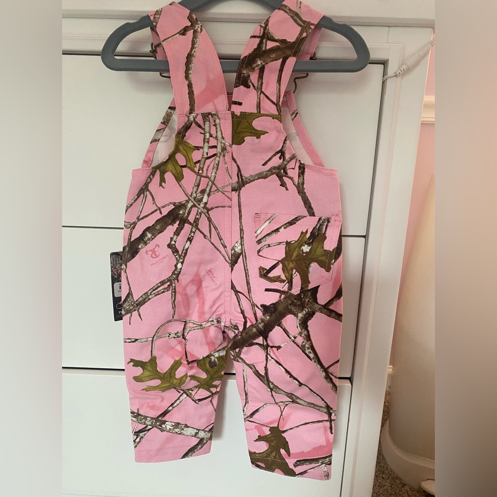 Pink Camo Overalls